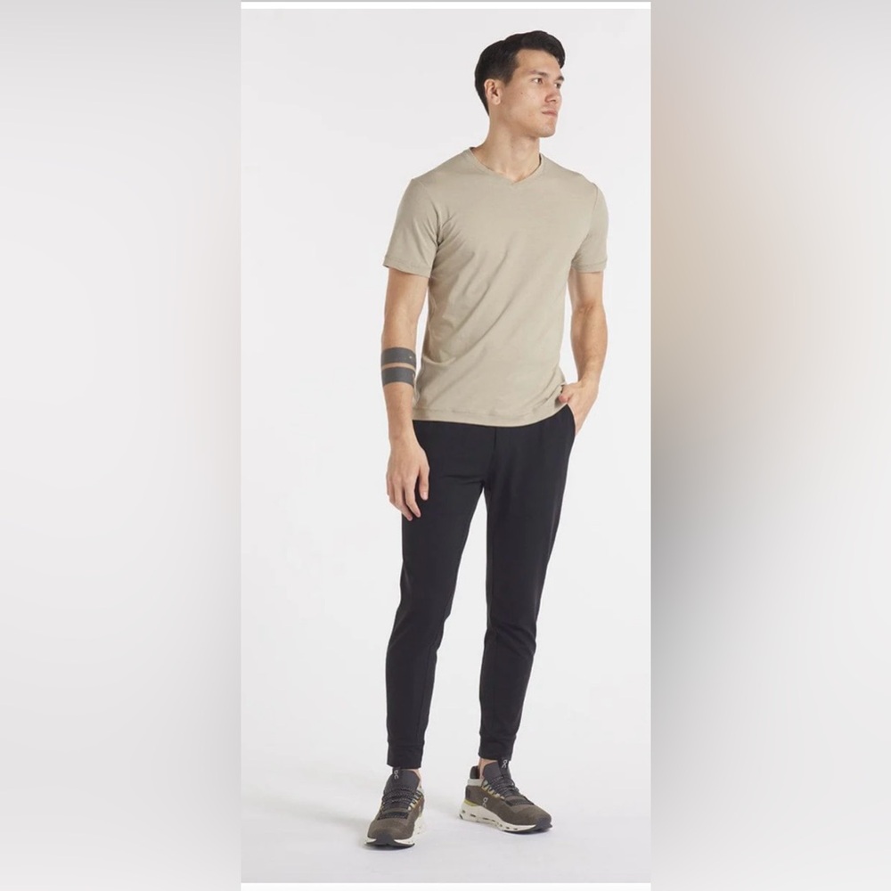 Men's Premium Black Joggers